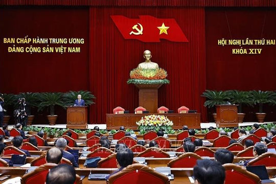 Thông báo Hội nghị lần thứ hai Ban Chấp hành Trung ương Đảng khóa XIV