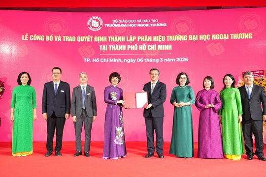 Trường đại học Ngoại thương và Đại học Công nghiệp TP.HCM có ngành học lọt top thế giới