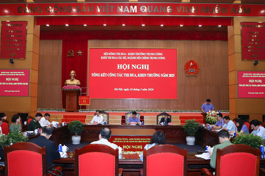 Khối Thi đua Nội chính: Nhiều phong trào thi đua thiết thực, lan tỏa, có ý nghĩa sâu rộng