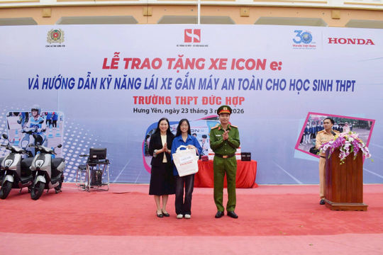 Bước đột phá trong tuyên truyền an toàn giao thông trong học đường