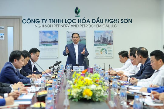 Sẽ triển khai nhanh nhất việc xây dựng kho dự trữ dầu thô chiến lược tại Nghi Sơn