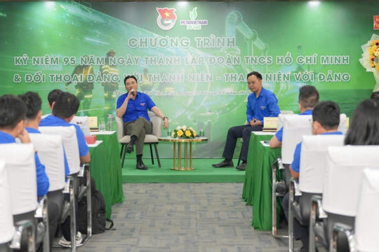 Bí thư Đảng ủy, Chủ tịch HĐQT Tổng công ty Khí Việt Nam đối thoại với đoàn viên, thanh niên PV GAS