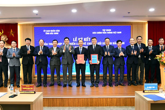 VNPT và Bắc Ninh tăng tốc chuyển đổi số, hướng tới đô thị thông minh