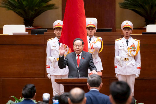 Đồng chí Trần Thanh Mẫn được bầu làm Chủ tịch Quốc hội khóa XVI