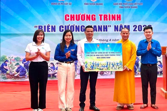 Chung tay phủ xanh vùng biên bằng những việc làm thiết thực