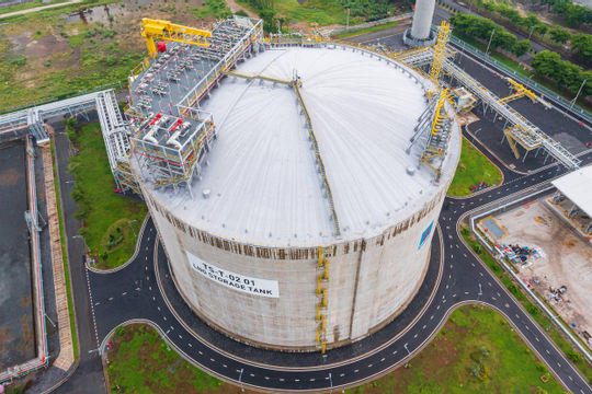 PV GAS nâng công suất tái hóa khí Kho LNG Thị Vải lên mức 288 tấn/giờ, sẵn sàng đáp ứng huy động khí cho phát điện mùa khô