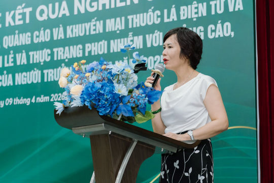 Gần 44% sinh viên cho rằng thuốc lá điện tử giúp bỏ thuốc lá truyền thống