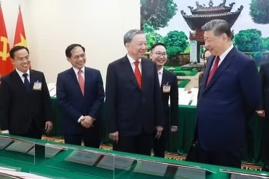 Mốc son mới trong quan hệ Đối tác hợp tác chiến lược toàn diện Việt Nam-Trung Quốc