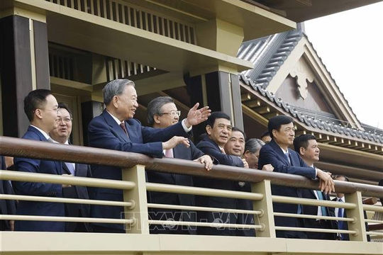 Tổng Bí thư, Chủ tịch nước Tô Lâm thăm Khu mới Hùng An, tỉnh Hà Bắc (Trung Quốc)