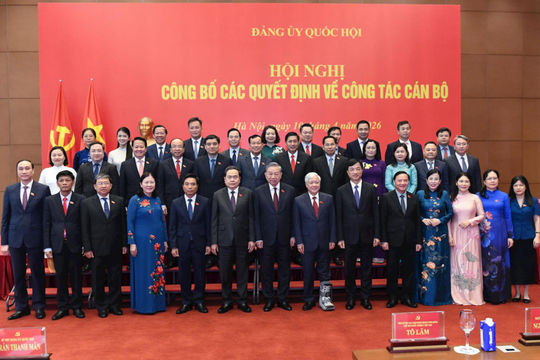 Đảng bộ Quốc hội và sứ mệnh hoàn thiện thể chế