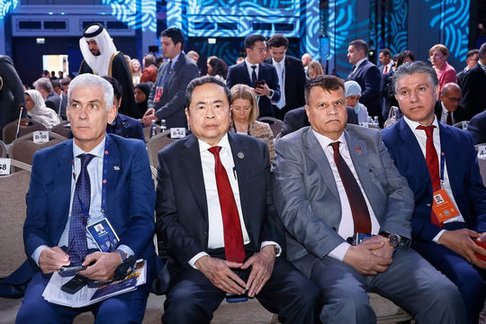 Chủ tịch Quốc hội Trần Thanh Mẫn dự Lễ khai mạc Đại hội đồng IPU-152