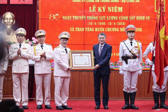 Tên gọi "Cảnh sát hình sự" mãi là niềm tin cậy của Nhân dân