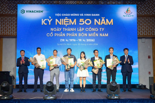 50 năm Phân bón Miền Nam: Tri ân đồng hành, lan tỏa giá trị bền vững