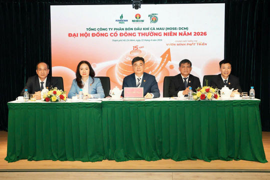 PVCFC tổ chức thành công Đại hội đồng Cổ đông Thường niên năm 2026: Kiện toàn bộ máy quản trị hướng tới tăng trưởng bền vững 