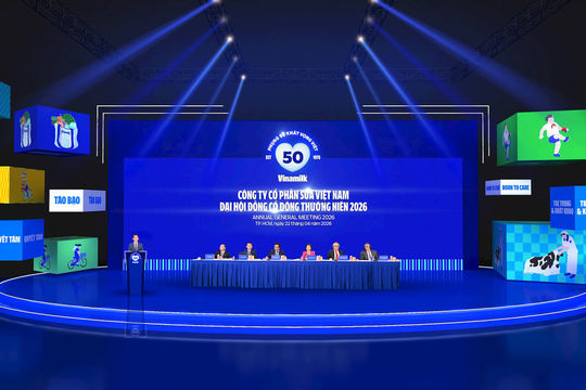 Vinamilk đặt mục tiêu tăng trưởng ổn định, duy trì cổ tức tiền mặt hấp dẫn 