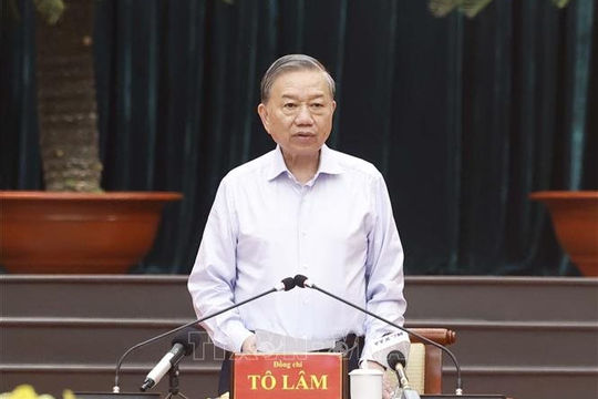 Tổng Bí thư, Chủ tịch nước Tô Lâm: TP Hồ Chí Minh phải đi đầu, biến các nghị quyết chiến lược thành thực tiễn sống động