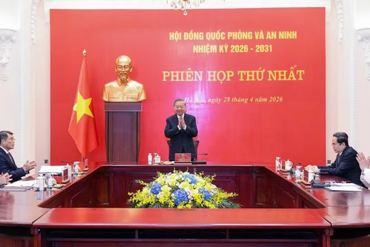 Tổng Bí thư, Chủ tịch nước Tô Lâm chủ trì Phiên họp thứ nhất Hội đồng Quốc phòng và An ninh