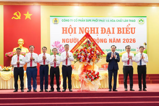 Supe Lâm Thao là điểm sáng của Vinachem trong công tác chăm lo đời sống người lao động 