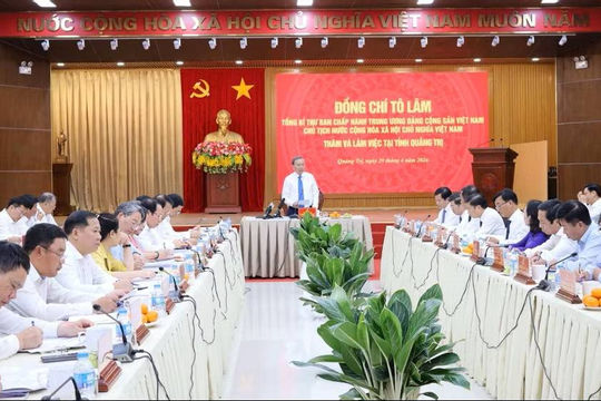 Quảng Trị cần tái định vị không gian phát triển, lấy hướng biển làm trung tâm