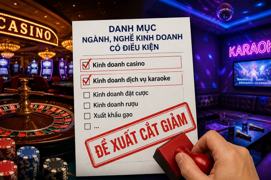 Đề xuất rời casino, karaoke khỏi danh mục kinh doanh có điều kiện