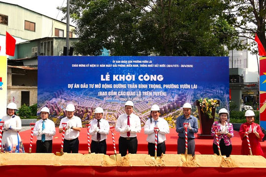 Thành phố Hồ Chí Minh mở rộng tuyến giao thông gần 1.000 tỷ đồng