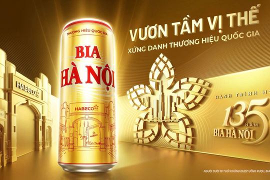 Bia Hà Nội chính thức ra mắt phiên bản lon Sleek