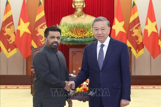 Nâng tầm mối quan hệ đối tác nhiều mặt giữa Việt Nam - Sri Lanka