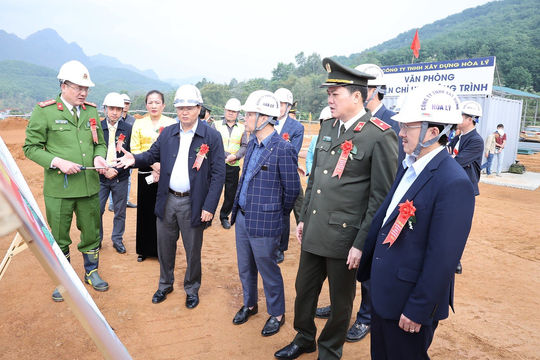 Các dự án trường học biên giới ở Lai Châu đạt 47% khối lượng thi công