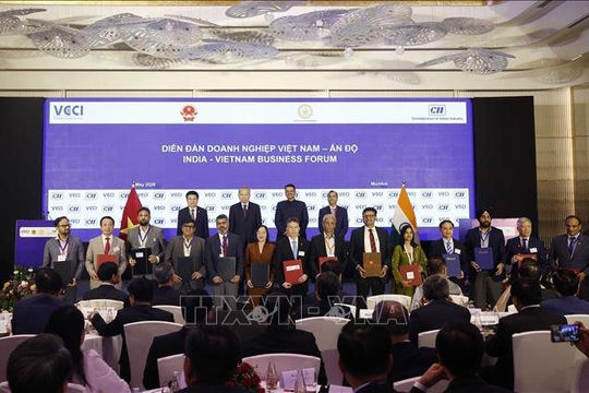 Tổng Bí thư, Chủ tịch nước Tô Lâm chứng kiến Lễ trao các thỏa thuận hợp tác giữa Việt Nam - Ấn Độ