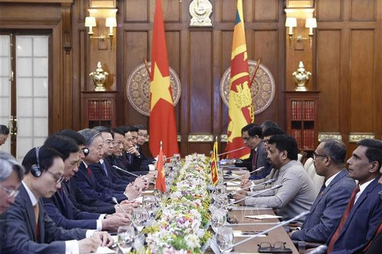 Tổng Bí thư, Chủ tịch nước Tô Lâm kết thúc tốt đẹp chuyến thăm cấp Nhà nước Sri Lanka