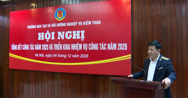 Hội nghị Tổng kết công tác năm 2025 Trường Đào tạo và Bồi dưỡng nghiệp vụ kiểm toán 